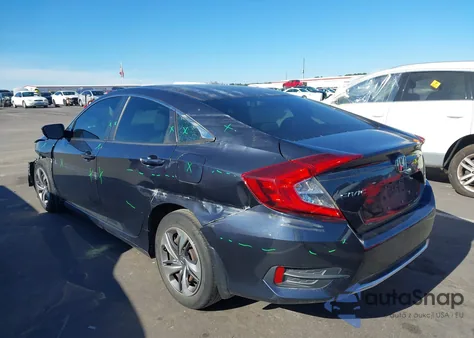 2019 Honda Civic Lx from USA, damaged, VIN 2HGFC2F62KH537669